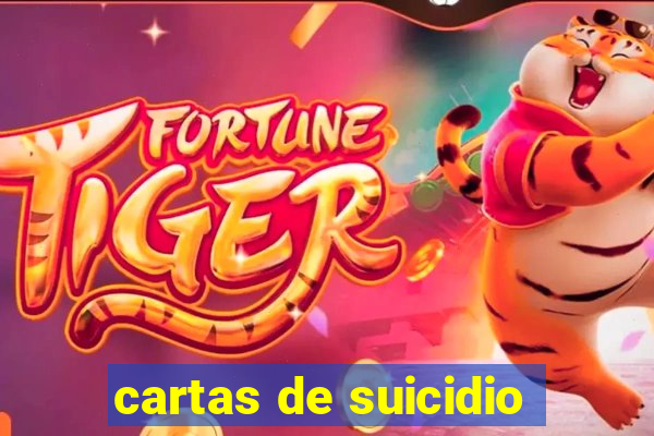 cartas de suicidio